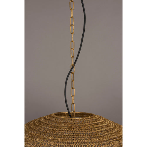 Dutchbone Meezan Hanglamp Goud XL - vtwonen shop