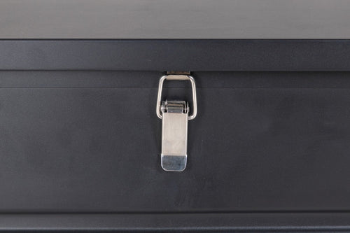 Rebellenclub Opbergbox kussen Malva - 130 x 60 cm - Zwart