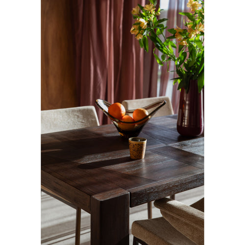 Dutchbone Bruneau Eettafel 180x90 cm Hout Walnootkleur - Bruin