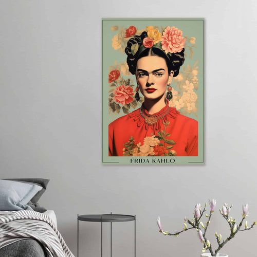 Artfulprints  Frida Kahlo - Botanical portrait   poster 30x40 cm - vtwonen shop
