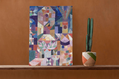 Canvas 60x40 Afdruk Burggarten Paul Klee