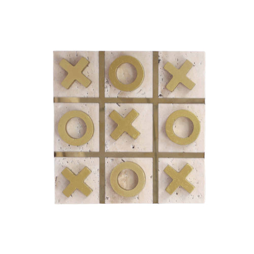 Present Time ornament Lazio - beige - 17.5x17.5x1.8cm