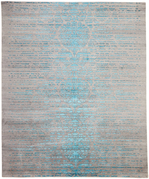 Vloerkleed MOMO Rugs Shangri La Aqua Azul 300x400 cm