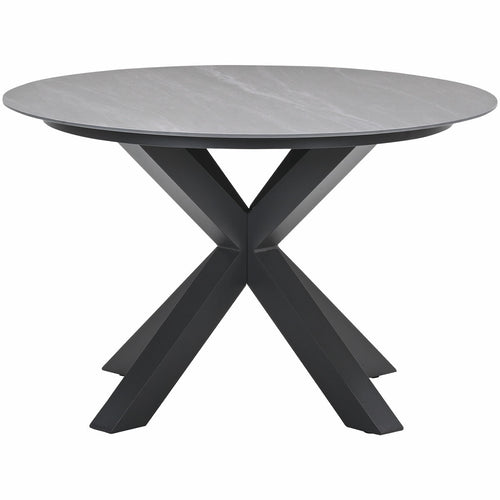 Garden Impressions tuintafel Duuk Napoli grey - Ø120 cm