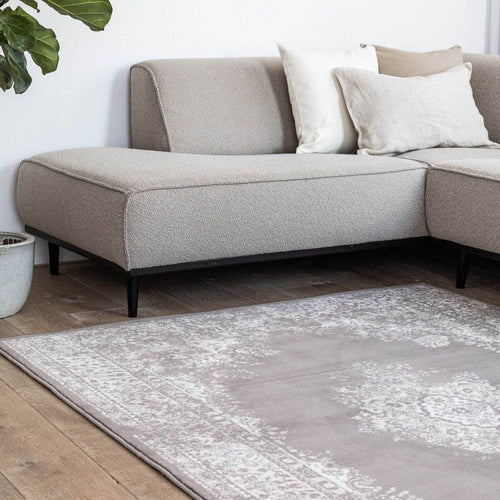 Interieur05 Vintage vloerkleed Keshan Taupe/Bruin