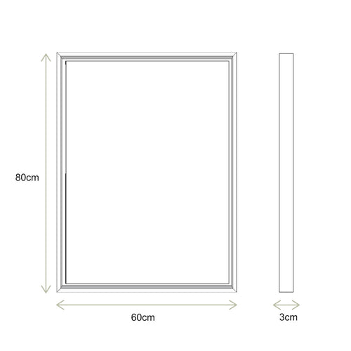 vtwonen - Wanddecoratie - Stippen - Hout - Lichtblauw - 45x45cm