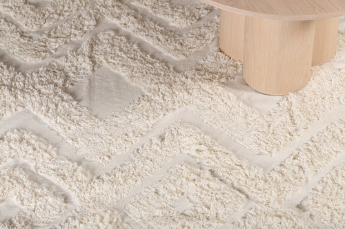 Rebellenclub Vloerkleed Nostrum - 350 x 250 cm - Wit - vtwonen shop