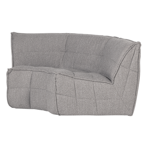 vtwonen hoekelement Cluster - Bouclé - Warm Grijs - 81x205x93