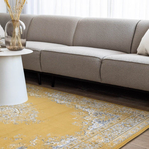 Interieur05 Vintage Vloerkleed Keshan Geel - 160 x 230 cm - vtwonen shop