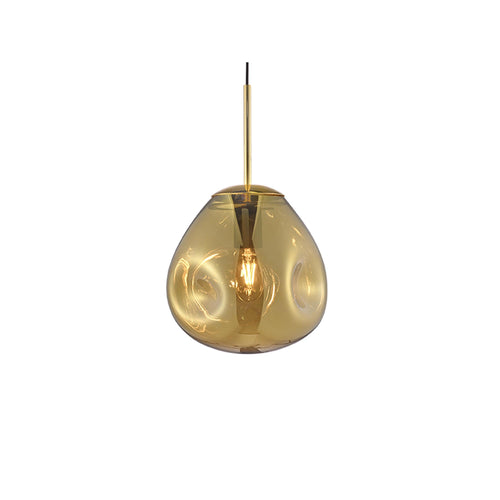 Leitmotiv hanglamp  - bruin - Ø25cm - vtwonen shop