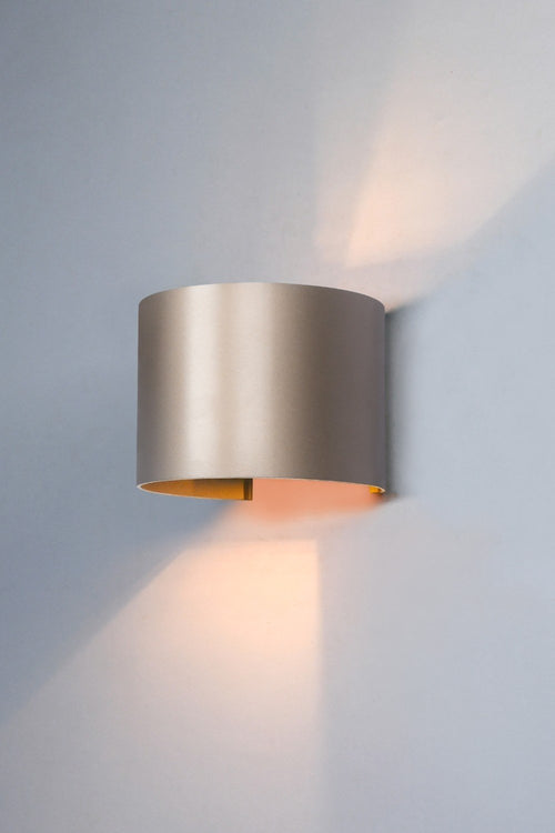 Artdelight wandlamp Gyro - 1 lichts - 11.2  x 9.7   cm - champagne - vtwonen shop