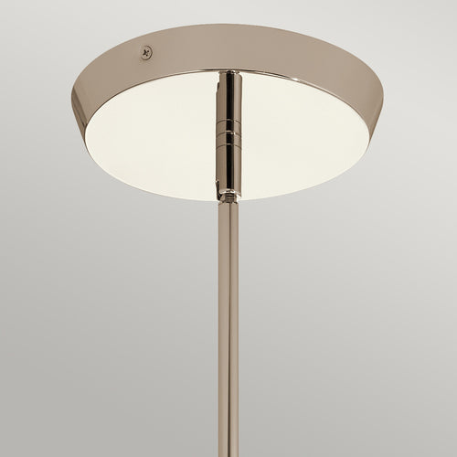 Elstead Kichler Kayva Geïntegreerde LED-plafondlamp met meerdere armen, gepolijst nikkel, 3000K, IP44