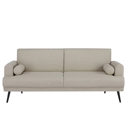 Giga Meubel Slaapbank Jason - Beige Stof - 209x91x85cm - vtwonen shop