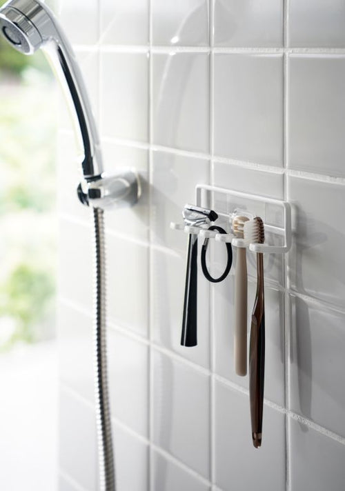 Yamazaki Zelfklevende Tandenborstelhouder - Tower - Wit - vtwonen shop