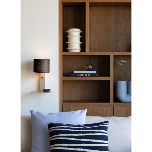 it's about RoMi wandlamp Florence - bruin - 24x24x42cm - vtwonen shop