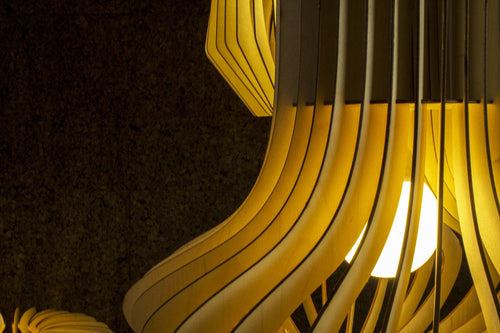 Bomerango Octopus L houten lampenkap large - vtwonen shop