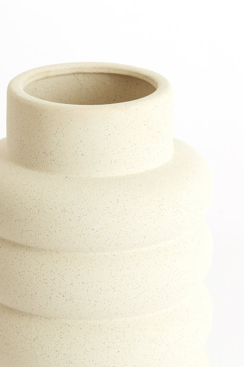 Light & Living vaas TRIORA - Ø23x32.5cm - wit