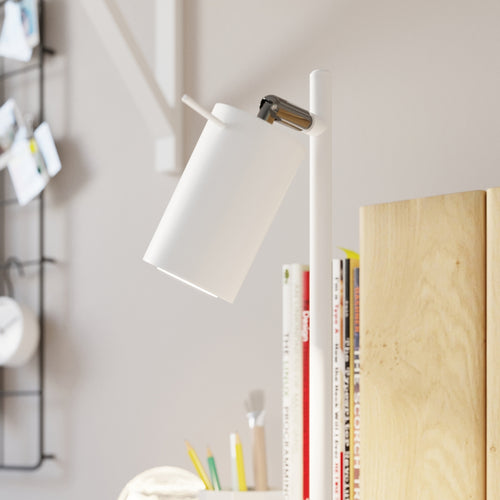 Sollux Lighting Tafellamp RING wit - 14,5x19,5x43cm