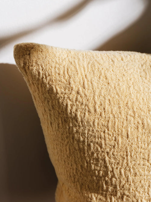 benuta kussenhoes Carmo - geel - 45x45 cm