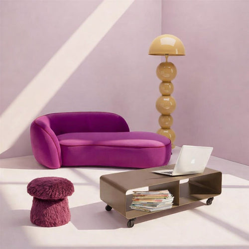 Kare Design TV-meubel Lounge op wielen taupe