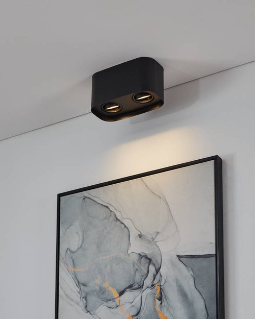 EGLO connect.z plafondlamp  Caminales-Z - 24 cm - zwart - rgb