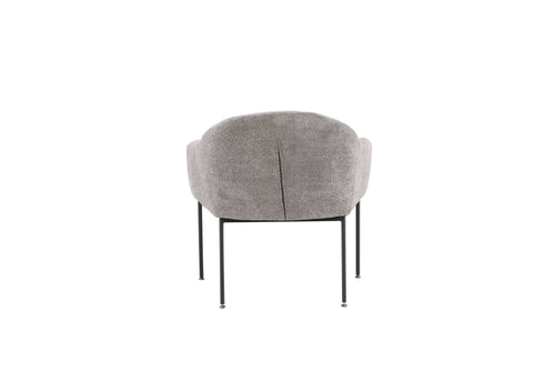 Rebellenclub Fauteuil Vai - Lichtgrijs bouclé - vtwonen shop