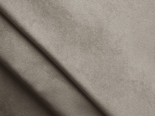 LaMiaSofa Poef Sanremo - velours - taupe - 95x95x41