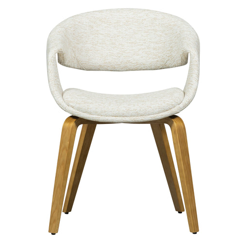 WOOOD eetkamerstoelen houten naturel poot Yossi - Naturel - Set van 2 - vtwonen shop