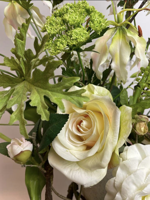 My Flowers.shop Wit zijden bloemen boeket White Lightning | Per boeket - vtwonen shop