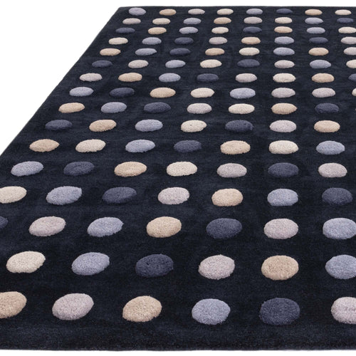 Vloerkleed Easy Living Dotty Navy 120x170 cm - vtwonen shop