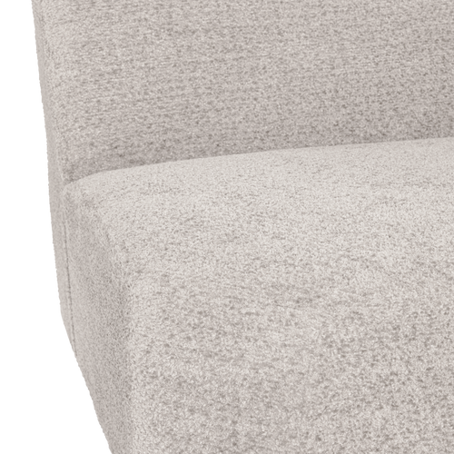 WOOOD hoekelement recht Mojo Base - Wollig - Ecru - 74x105x105