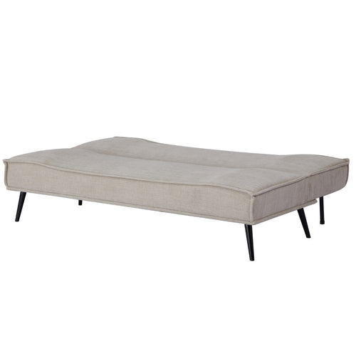 Giga Meubel Slaapbank Mali - Beige Stof - 181x83x81cm