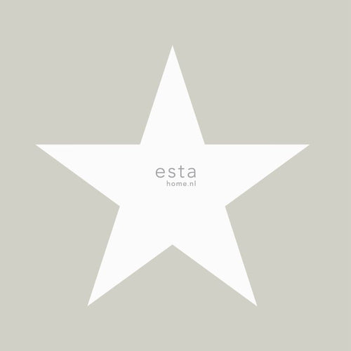 ESTAhome behang sterren donker beige - 53 cm x 10.05 m - 138947