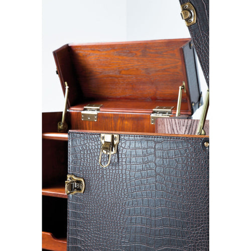 Kare Design Bar suitcase Globetrotter croco 153cm
