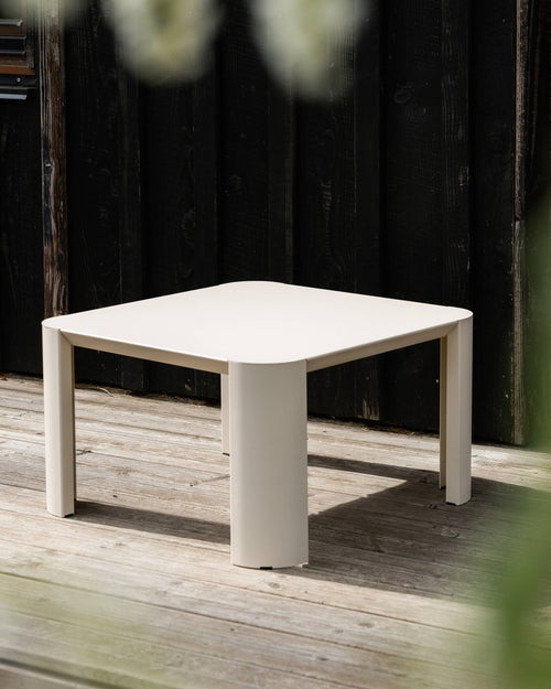 noo.ma Fli Outdoor salontafel 65x65x38 cm - Piazza Beige