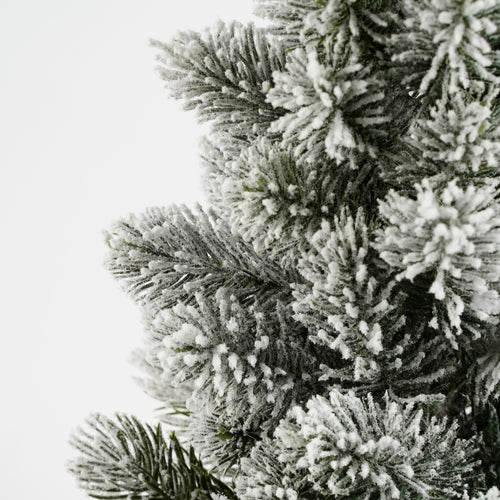 House of Seasons Kunstkerstboom in Jute - H60 x Ø30 cm - Groen Frosted