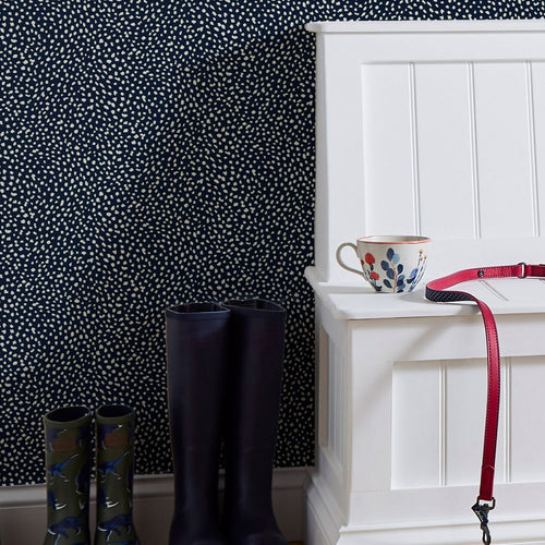 Joules Vliesbehang - Guinea Spot French - Blauw  - 10mx52cm - vtwonen shop