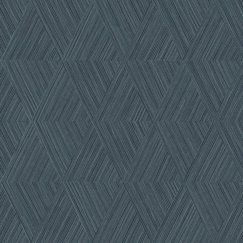 Origin Wallcoverings behang grafisch 3D motief donkerblauw - 53 cm x 10.05 m - 347846