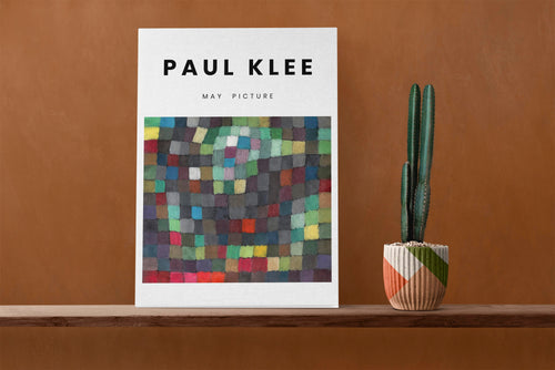 Canvas 60x40 Afdruk Paul Klee Mei Schilderij