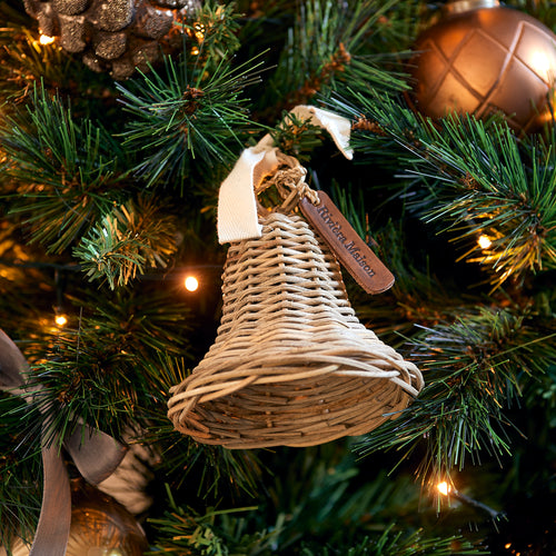 Rivièra Maison RR Christmas Bell S - Rattan Pitriet - Naturel - vtwonen shop