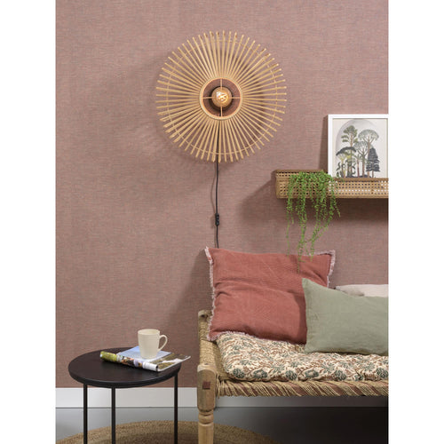 GOOD&MOJO wandlamp Bromo - bruin - Ø60cm - vtwonen shop