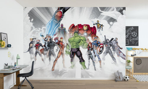 Sanders & Sanders fotobehang The Avengers multicolor - 368 x 254 cm - 612213