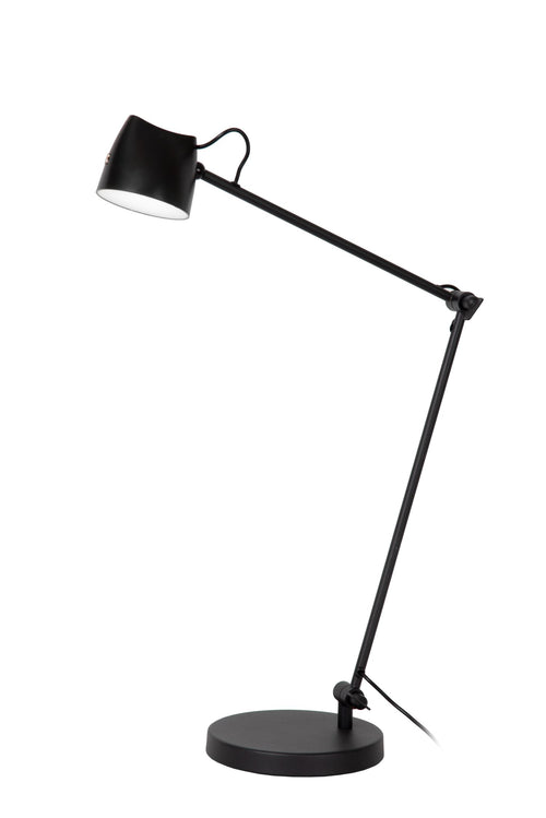 Lucide leeslamp MILNE - Geïntegreerde LED - Zwart - vtwonen shop