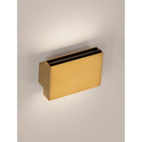 Nova Luce OTI Up & Down wandlamp, matgoud, LED, 10W, 487lm, 3000K