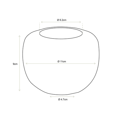 vtwonen Set/2 Waxinelichthouders – Glas Donkergroen – Theelichthouders Woonaccessoires – 11x9 cm