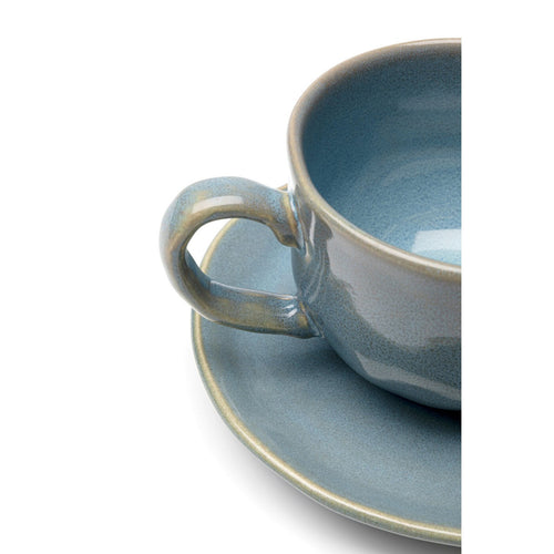 Kare Design Koffiekoppen Organic blauw (6/set) - vtwonen shop