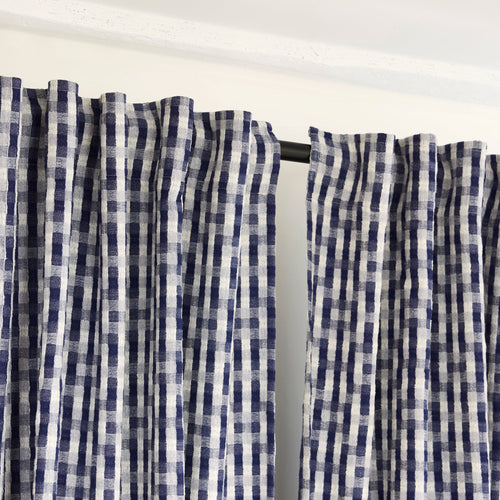 Madura Gordijn Castin natuurlijk en marien 138x280 cm