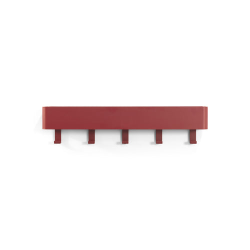 Spinder Design kapstok Dax Play 5 - Burgundy - 5 haken