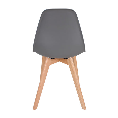Kick eetkamerstoel Yuna - Donkergrijs - vtwonen shop