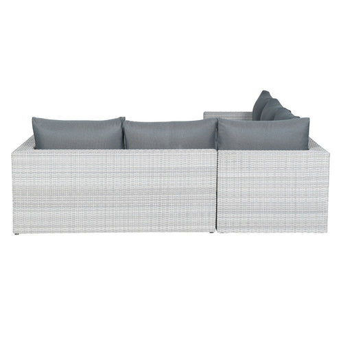 Garden Impressions loungeset Bruno licht grijs - 4 delig